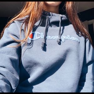 Blue champion sweatshirt